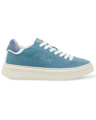 Sun 68 Shoes > sneakers - Bleu
