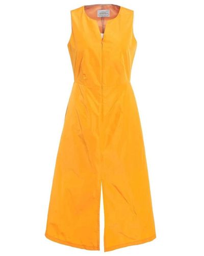 Vicario Cinque Midi Dresses - Yellow