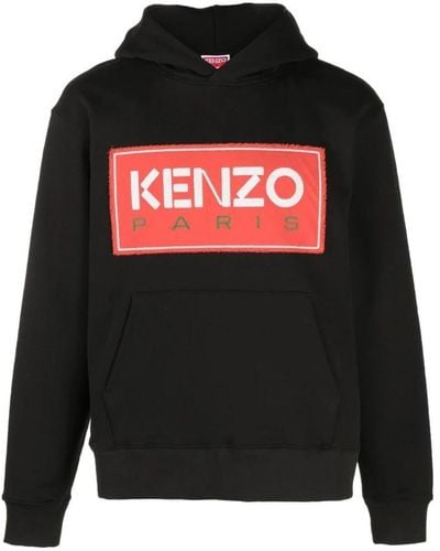 KENZO Hoodies - Black