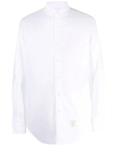 Thom Browne Casual Shirts - White