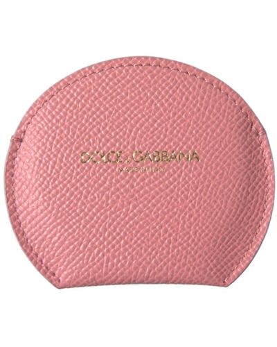 Dolce & Gabbana Rosa leder spiegelhalter - Pink