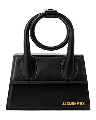 Jacquemus Stilvolle handtasche mit schleifendetail - Schwarz