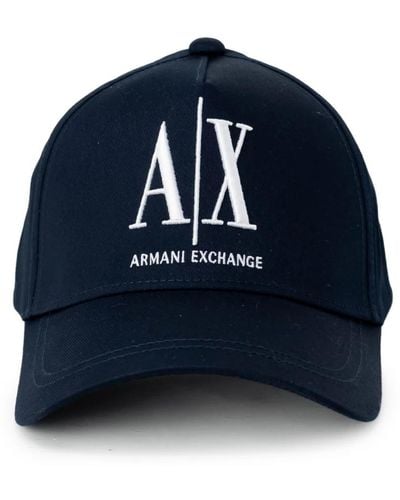 Armani Exchange Caps - Blue