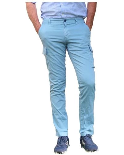Mason's Pantaloni chile cargo extra slim - Blu