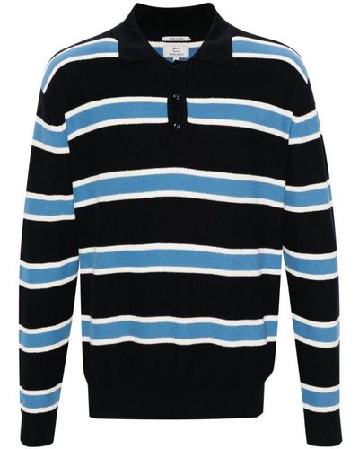 Woolrich Knitwear > round-neck knitwear - Bleu