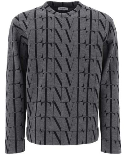 Valentino Vltn baumwoll-sweatshirt - Grau