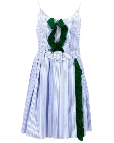 Prada Short Dresses - Blue
