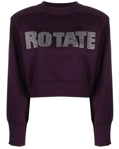 ROTATE BIRGER CHRISTENSEN Sweatshirts - Purple