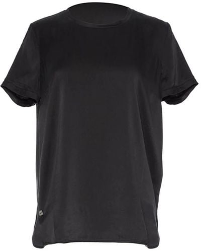 Manila Grace Tops > t-shirts - Noir