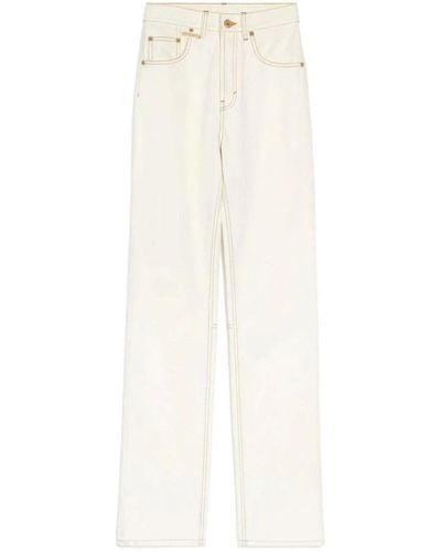 Jacquemus Jeans > straight jeans - Blanc