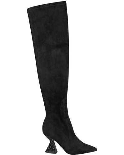 Alma En Pena. Over-Knee Boots - Black
