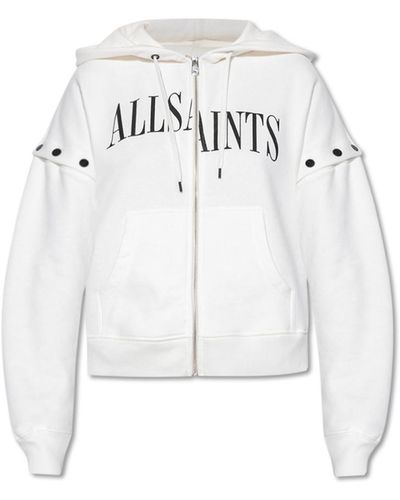 AllSaints Amphia hoodie - Blanc