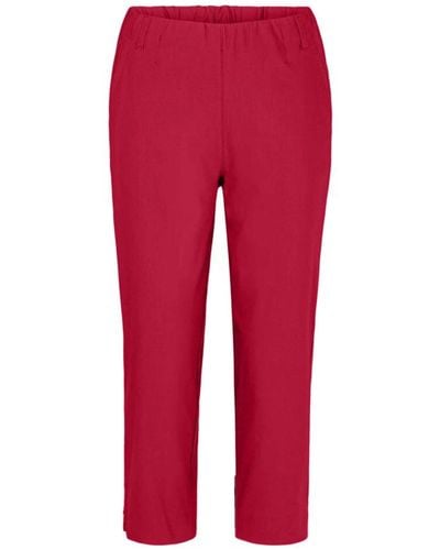 LauRie Cropped trousers - Rojo