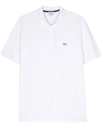 Woolrich Tops > polo shirts - Blanc