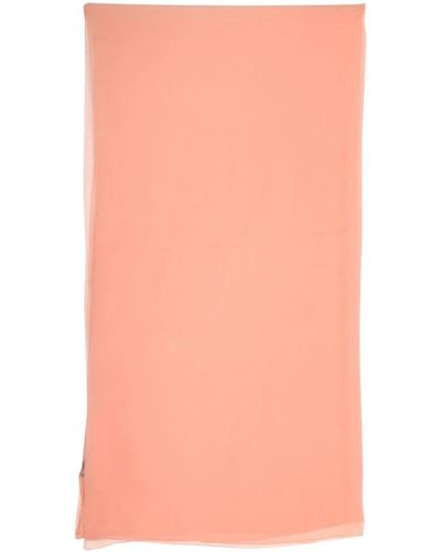 Alberta Ferretti Silky Scarves - Pink