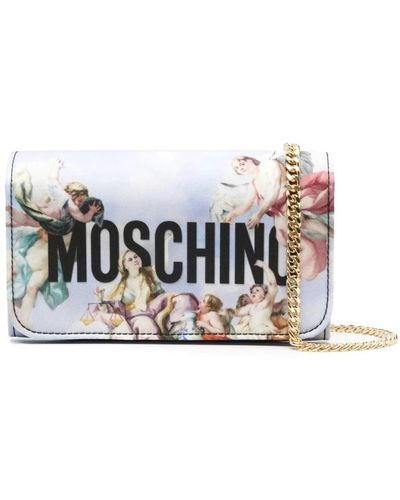 Moschino Accessories > wallets & cardholders - Blanc