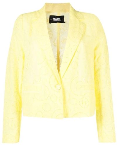 Karl Lagerfeld Blazers - Yellow