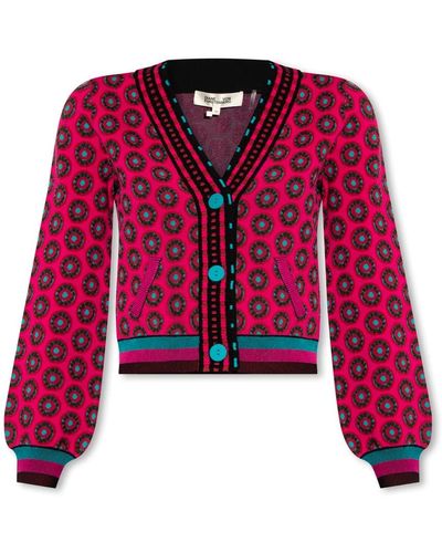 Diane von Furstenberg Knitwear > cardigans - Rouge