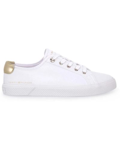 Tommy Hilfiger Ybs lace up - Bianco