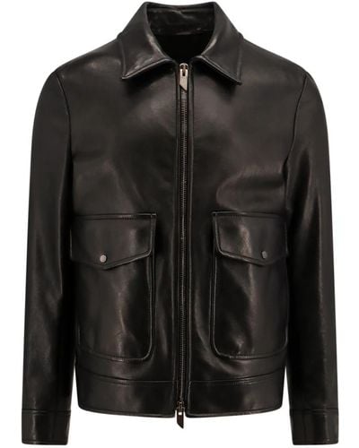 Salvatore Santoro Jackets > leather jackets - Noir