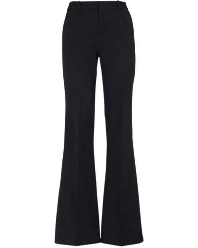 Balmain Flared trousers with creases - Nero