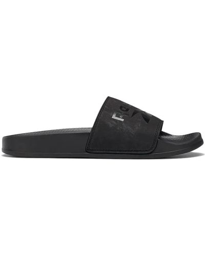 Reebok Shoes > flip flops & sliders > sliders - Noir