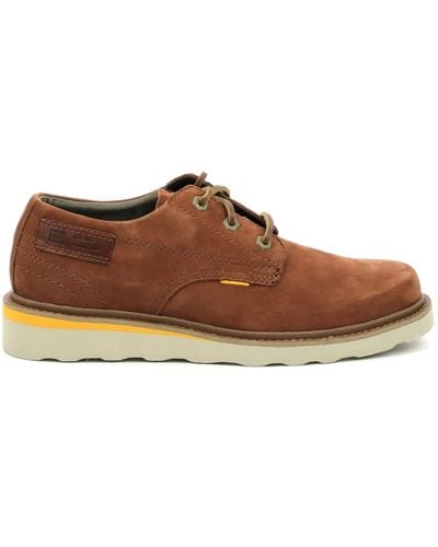 Caterpillar Shoes > boots > lace-up boots - Marron