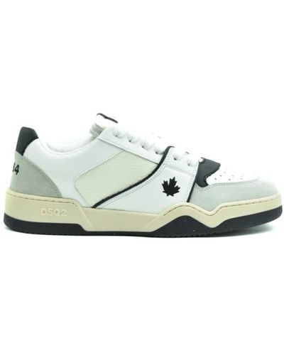 DSquared² Sneakers bianche con lacci - Bianco