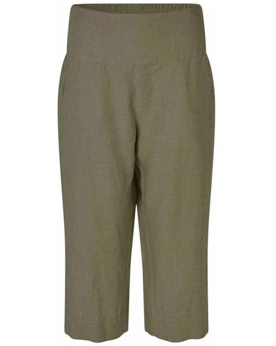 Masai Cropped Trousers - Green