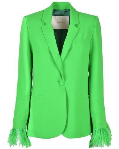 Jucca Jackets > blazers - Vert