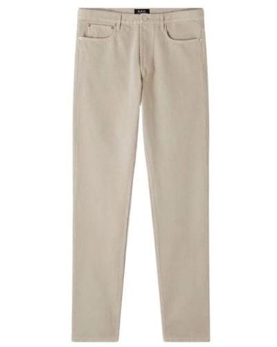 A.P.C. Trousers > slim-fit trousers - Neutre