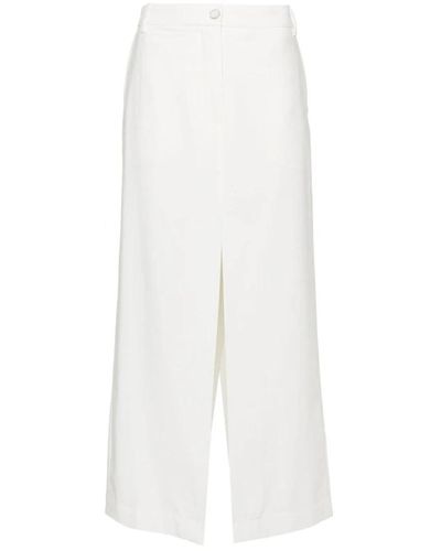 REMAIN Birger Christensen Maxi dresses - Blanco