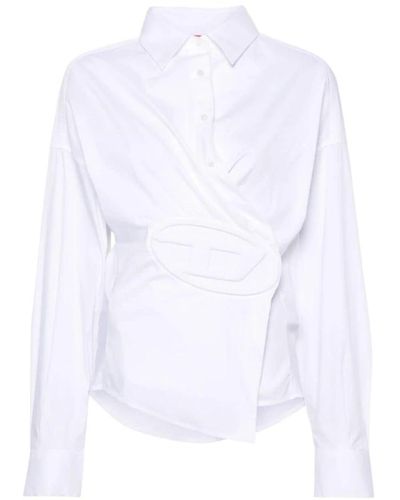 DIESEL Blouses & shirts > blouses - Blanc