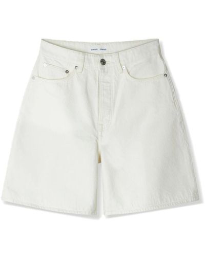 Samsøe & Samsøe Shorts - Blanc