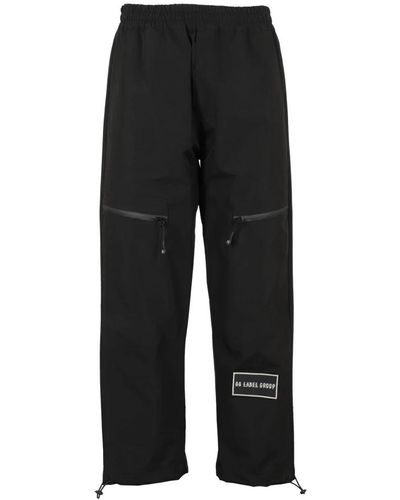 44 Label Group Trousers > straight trousers - Noir