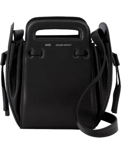 Ami Paris Handbags - Black