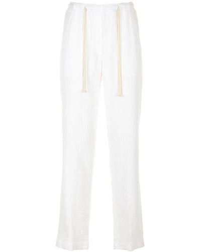 Hartford Trousers > wide trousers - Blanc