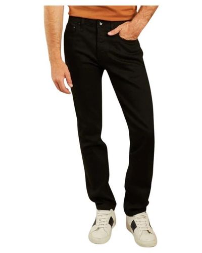 The Unbranded Brand Jeans neri stretch selvedge - Nero