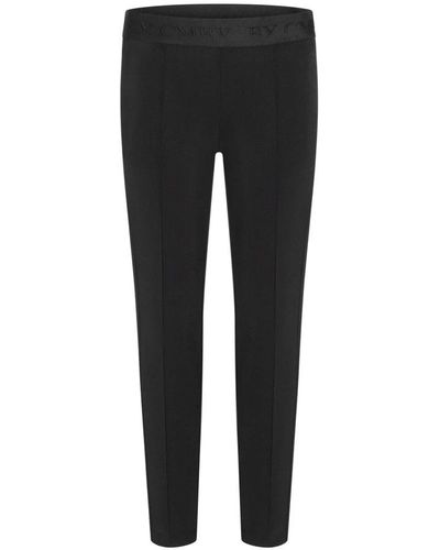 Cambio Slim-fit trousers - Negro