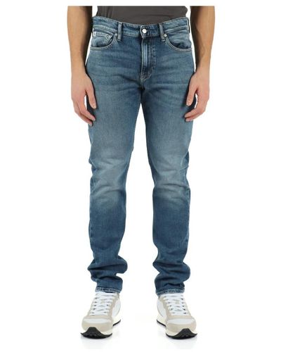 Calvin Klein Slim-Fit Jeans - Blue