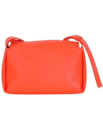 Calvin Klein Borsa gracie mini crossbody arancione - Rosso
