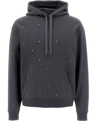 Valentino Garavani Stylischer sweatshirt für männer - Grau