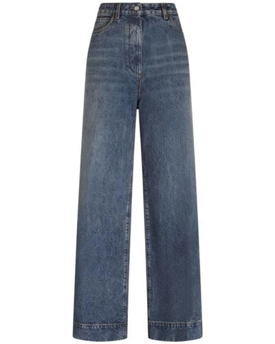 Etro Wide jeans - Blu