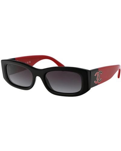Chanel Stylische sonnenbrille für sonnige tage - Schwarz