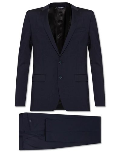 Dolce & Gabbana Suits > suit sets > single breasted suits - Bleu