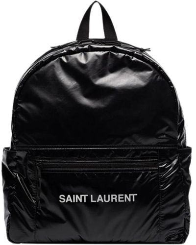 Saint Laurent Stylischer rucksack - Schwarz