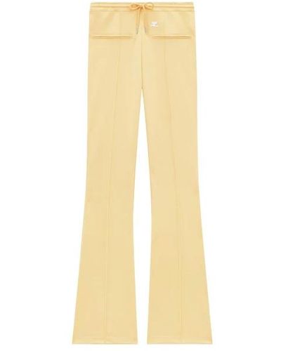 Courreges Wide Trousers - Yellow