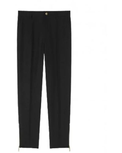 Versace Trousers > slim-fit trousers - Noir