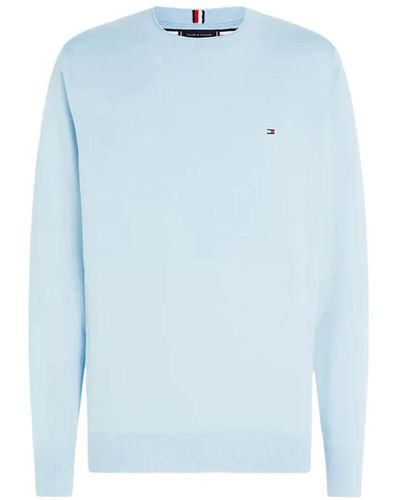 Tommy Hilfiger Round-Neck Knitwear - Blue