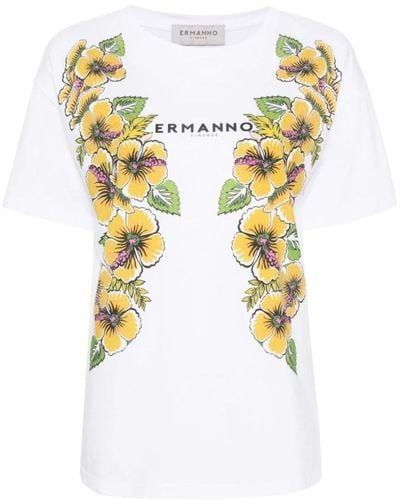 Ermanno Scervino T-Shirts - Metallic